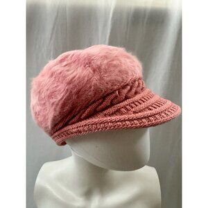 DAIMARAN Alicia Wool Knitted Beanie Winter Hat Light Watermelon ONE SIZE